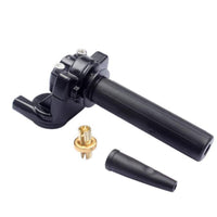 Rough-Terrain-Highway Motorcycle Throttle Assembly Rubber Boot Twist Throttle Grip Brass Adjuster 7/8 Inch Handlebar Grips Clamp-Style