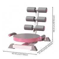 Rotating Sit up Padded Seat Sit up Foam Rollers Ab Exercise Bench