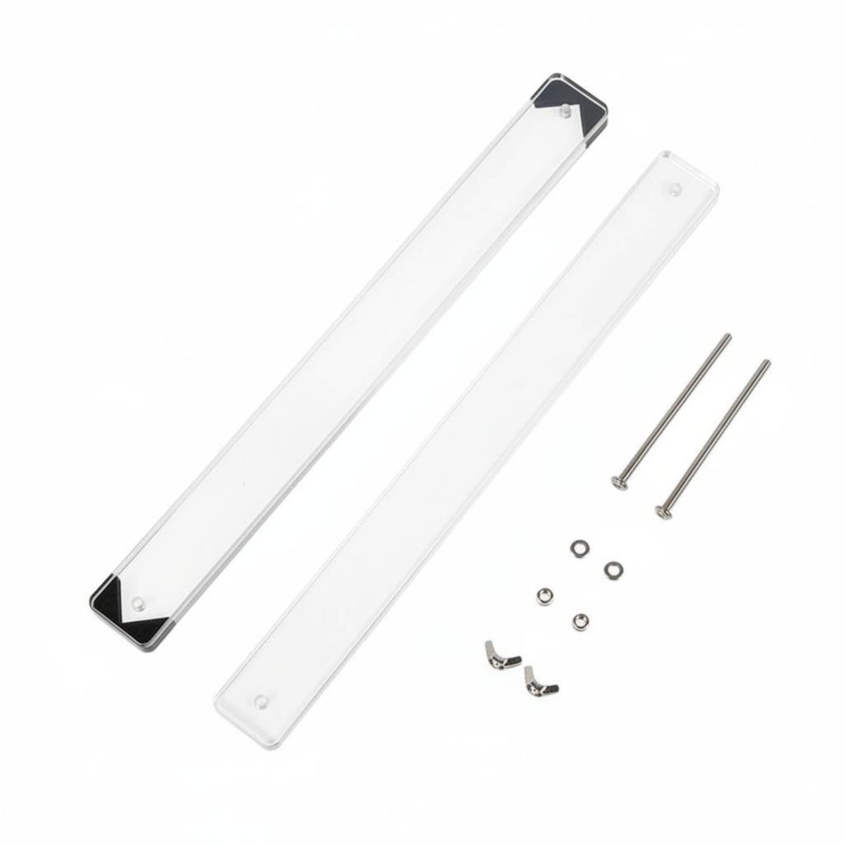 Paper Clamp with Acrylic Plates Handheld Bookbinding Press with Clamps Manual Tool for Crafters