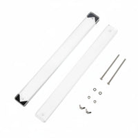 Paper Clamp with Acrylic Plates Handheld Bookbinding Press with Clamps Manual Tool for Crafters