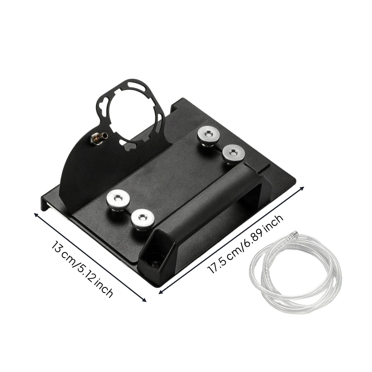 Tile Chamfering Jig with Water Hose Wet Cutting Angle Chamfering Tool Tile Cutter Tool for Tilers, Handymen