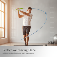 Golf Swing Training Rope for Beginners - Split-Type Rhythm Improvement Aid