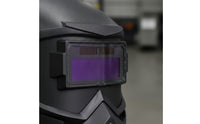 Replaceable Lens Welding Face Guard Head-Mounted Welding Mask Safeguarding Full Face Mask Breathable for Welders