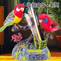 Simulated Talking Parrot Toy with Sound Control for Kids