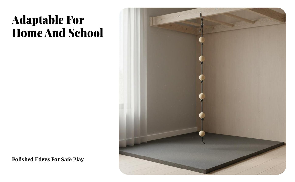 Kids Indoor Climbing Wall Develops Motor Skills Kids Climbing Wall Builds Strength & Coordination for Young Children, Kindergarten, Playroom