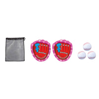Parent Child Play Light up Sticky Ball Game Interactive Sticky Ball Set Gift Idea Toss and Grab Game Hand-Eye Coordination for Children, Party, Family Time