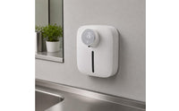 Wall-Mounted Foam Soap Dispenser Waterproof Bath Area Accessory Viewing Window