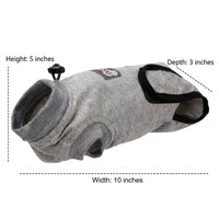 Cat Recovery Suit Post Surgery Cat Clothing, Full Body Sleeved Post Operative Cat Wear, Snap Buttons Back Recovery Anti-Lick Soft Breathable Wear
