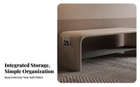 Light Luxury Design Entryway Rack with Seat Multi-Functional U-Shaped Shoe Rack Bench Space-Saving Design Household Furniture Sturdy Frame for Families, Homeowners, Renters, Hallway, Mudroom, Bedroom, Living Room