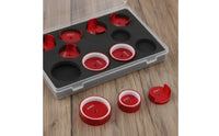 Diameter Markings Watch Bezel Opening Tool Kit Stainless Steel Spring Bar Tool Set