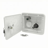 Multifunctional RV Manual-Fill Water Fill Hatch Flush Mount RV Clean Water Manual-Fill Fill Hatch Resistant Reinforced Design for Campers, Motorhomes, Caravans, Boats