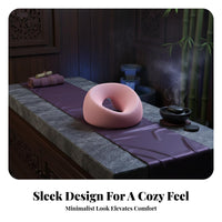 Memory Foam Prone Pillow Ergonomic Design Beauty Bed Headrest Breathable Massage Table Pillow for Estheticians, Spa