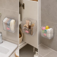 Wall-Mounted Transparent Disposable Face Towel Dispenser for Bathroom