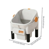 Self-Cleaning Electric Cat Litter Box Smart Automatic Litter Box Sterilizing Pet Supply Compact for Cats, Home, Apartment