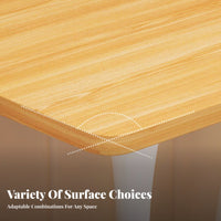 Commercial Grade Restaurant Table and Chair Set Thickened Tabletop Restaurant Dining Set Stable Structure Quick-Service Dining Furniture Easy to Clean for Cafe Owners, Homeowners, Snack Bar, Cafe, Banquet Hall, Kitchen