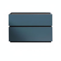 Minimalist Design Nightstand with Drawers Modern design aesthetic 2-Drawer End Table Italian Inspired Bedside Cabinet Nordic visual appeal for Apartment Dwellers, property owners, Students, Guest Room, Small areas, College Dorm, Entryway