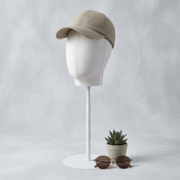 Adjustable Mannequin Head Stand Stainless Steel Base Hat Display Head Lightweight