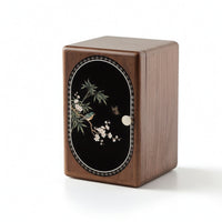 Jewelry Box with Drawers Wooden Jewelry Box with Velvet Trays Dust for Women