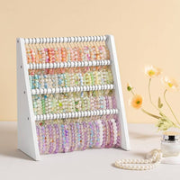 four tier Jewelry Rack Large Capacity Bracelet Holder Stand Untangled Bracelet Storage Organizer for Women, Tabletop