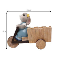 Hare Planter Cute Hare Planter Realistic Craftsmanship Plant Holder for Hotel