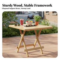 Multi-Purpose Space Saving Kitchen Table Set Multipurpose Space Saving Kitchen Table Installation-No-Assembly Foldable Dining Set Sturdy Construction for Small Business Owners, Apartment Dwellers, Families, Cafe, Restaurant, Breakfast Nook, Balcony