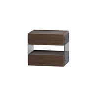 Minimalist Design Sculptural End Table Modern design Nightstand Light Luxury Bedside Cabinet Nordic Aesthetic for Homeowners, partners, Students, Guest Room, Apartment, Hotel, Office