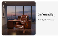 Reclining Computer Chair Managerial decompresssign rotating Seat Highspine-supporting Ergonomic Support for Professionals