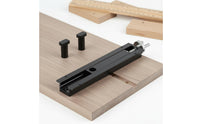 DIY Friendly Quick Release Tail Vise Anodized Finish Woodworking Table Clamp for Woodworkers, Garage