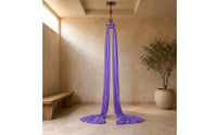 Suspended Fitness Aerial Silk Yogas Swing Material Hanging Silk Hammock Gentle and Silken Textile Suspended Support Hammock