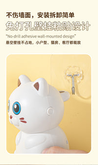 Electric Cat Teaser with Hanging Swing and Automatic Lift Bell Rope