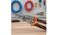 Heavy Duty Multifunction Stripper Tool Sharp Blade Wire Stripper Pliers Forged Steel Cable Cutting Pliers Non Slip Grip for Electricians