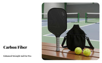 16mm Thick Core T700 Pickleball Paddle Frosted Surface T700 Carbon Pickleball Paddle Includes Carrying Bag for Indoor, Training, Tournaments