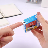 Easy to Use Hole Reinforcement Sticker Thin Design Notebook Punch Hole Reinforcement Tear-Resistant Office Supply for School