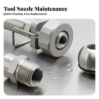Stainless Steel Ball Joint Nozzle Adjustable Clamp Nozzle
