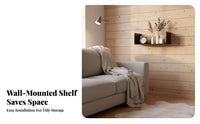 Hexagonal Floating Shelf Nordic Germansign Display Rack Minimalist Germansign for Renters