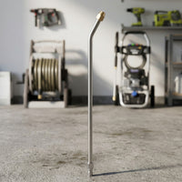 Angled Pressure Washer Lance Metal Pressure Washer with Quick Connect Spray with Brass Nozzle for Patio Cleaning