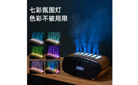 Multi Spray Humidifier RGB Lights Bluetooth Humidifier Built-in Speaker Mist Machine for Desk, Office