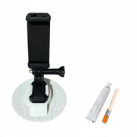 Secure Attachment SUP Camera Mount Base Sturdy Construction Paddleboard Camera Base Easy Installation Paddleboard D-Loop Mount Quick Release for Paddleboarders, Vloggers, Kayakers, Paddleboarding, Water Sports, Surfing, Kayaking