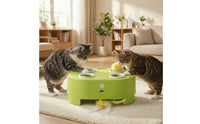 Cat Toy with Feather Teaser Solo Play Electric Cat Toy Pet for Cats, Kittens, Indoor