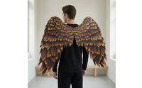 Costume Feathered Appendages with Straps Angelic Angel Feathered Appendages Magical for Cosplayers, Entertainers, Halloween