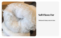 Thickened Furry Cat Claw Gloves Warm Fluffy Cat Paw Gloves Windproof for Students, Adults, Cycling, Halloween Parties, Stage Performances
