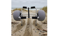 Kayak Trolley Cart Foldable Surfboard Trolley Cart Wheeled for Beach Transport