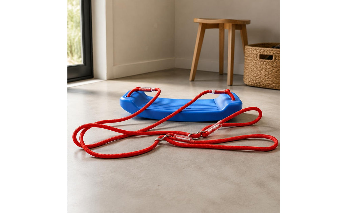 Board-Style Swing Seat Hanging Ropes Children's Swing Seat Armrests Outdoor-Recreation Gear