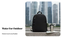 Large Capacity Camera Backpack Water Photography Equipment Backpack Shock Protection for Travelers, Men, Travel, Daily Use, Hiking