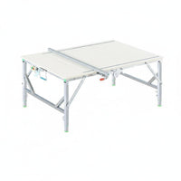 Foldable Design Multifunctional Woodworking Bench Space-Saving Portable Workbench Easy Setup Folding Saw Table Heavy Duty for Woodworkers, Carpenters, DIY Enthusiasts, Home Renovation, Job Site, Garage