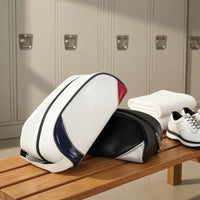 Compact Golf Shoe Bag Structured Shoe Bag with Handle Hard-Wearing Handheld for Travelers