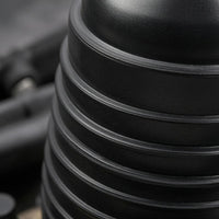 Heat Resistant Stepped Cylindrical Dust Cap Domed Top Automotive Headlight Cover Black Rubber Dust Cover 10 Cm
