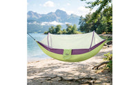 Anti-Rollover Bug Net Suspended Bed High-Density Mesh Camping Suspended Bed Lightweight Hanging Bed Long-Lasting for Children, Indoor