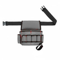 Waist Tool Bag Waterproof Electrician Tool Pouch Wear Resistant Canvas Repair Pouch for Handymen, Technicians