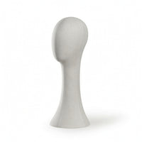 clothCovered Mannequin Head with Base Professional Canvas Mannequin Head Well-Finished Hat Display Stand Sturdy for Stylists, Studios